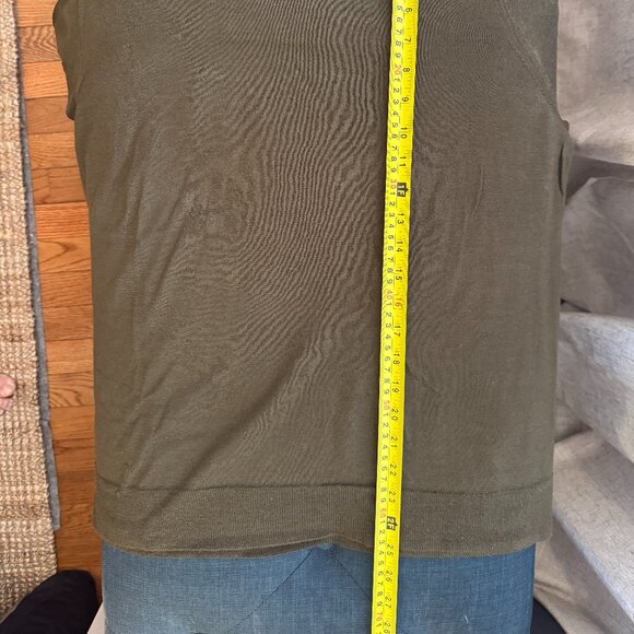 J Crew Tippi Crewneck sweater in Merino, XXL in Olive Green - Picture 5 of 5